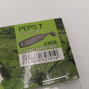 GUNKI - Leurres souples Peps 7 Clear water kit 2