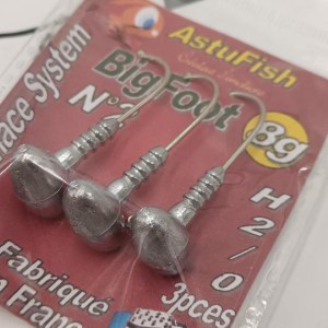 ASTUFISH - Têtes plombées BigFoot 8g