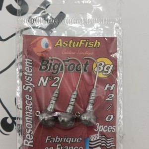 ASTUFISH - Têtes plombées BigFoot 8g