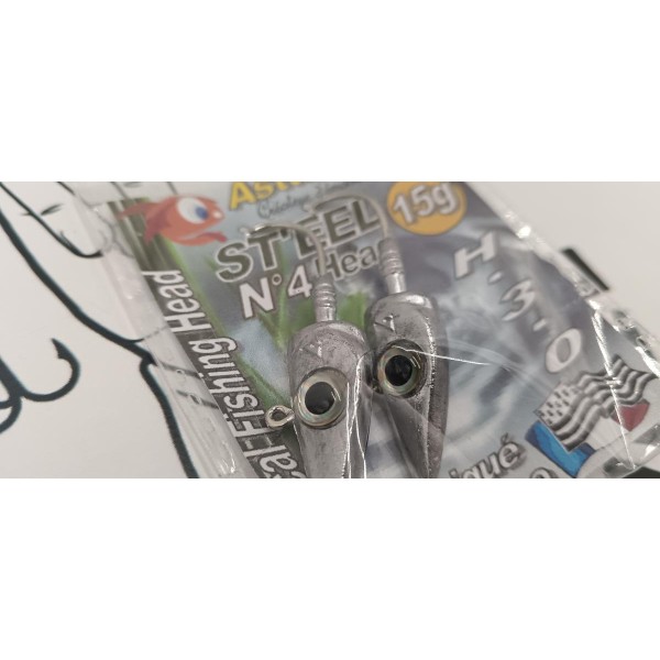 ASTUFISH - Têtes plombées ST'EEL 15g