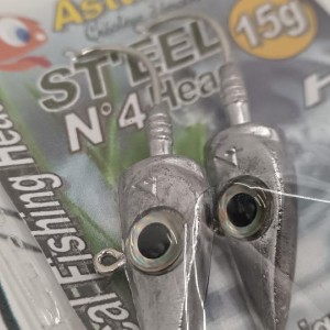 ASTUFISH - Têtes plombées ST'EEL 15g