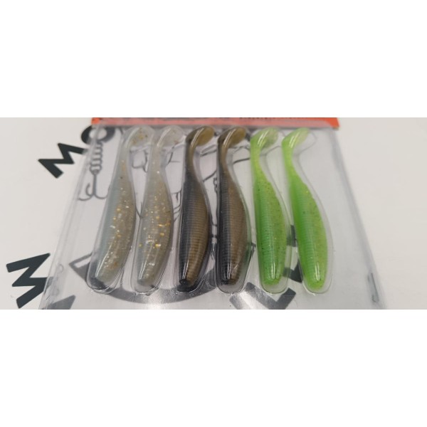 SAKURA - Leurres souples Slit Shad 85 (par 6)