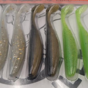 SAKURA - Leurres souples Slit Shad 85 (par 6)