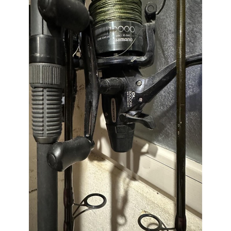PROLOGIC + SHIMANO - Ensemble 2x cannes a carpe prologic + 2x moulinets shimano