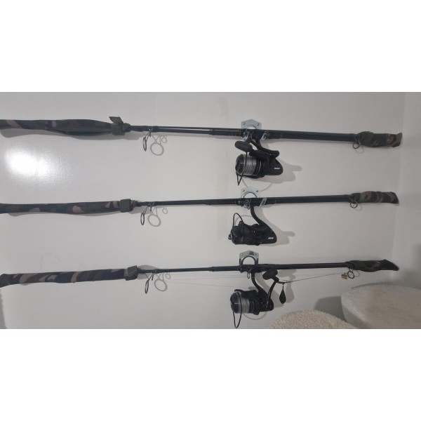 FOX - Ensemble 3x Cannes carpe X4S 10pied 3,5 lbs