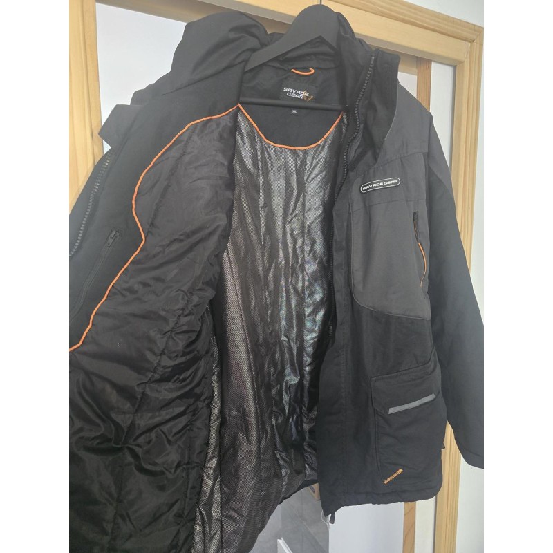 SAVAGE GEAR - Veste Homme Heatlite Thermo Jacket - Noir (Taille XXL)