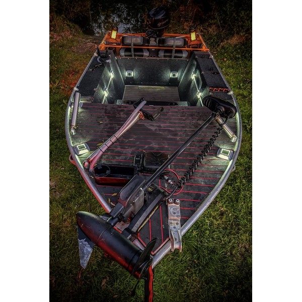 AAVA - Bass boat ( + remorque, moteur avant, moteur arrière, sondes, etc.)