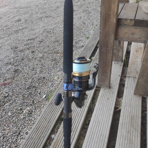 DAIWA + SHIMANO - Ensemble Canne Saltiga Tuna spinning + Moulinet Shimano spheros sw 20000