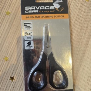 SAVAGE GEAR - Ciseaux a tresse et anneaux brisés