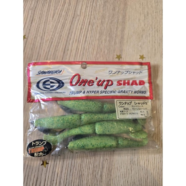SAWAMURA - One Up Shad 5 pouces