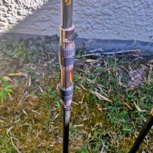 CAPERLAN - Lot de 3 cannes à carpe Xtrem9 3,25lbs 12 pieds