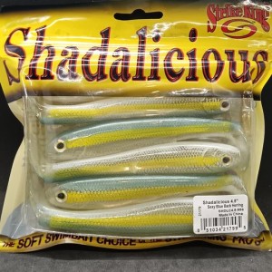 STRIKE KING - Leurres souples Shadalicious 4,5"