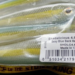 STRIKE KING - Leurres souples Shadalicious 4,5"