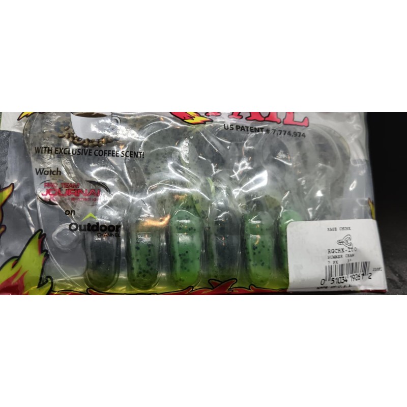 STRIKE KING - Leurres souples Rage Chunk 3"