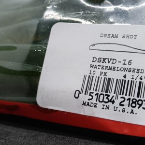 STRIKE KING - Leurres souples Dream Shot 4"1/4