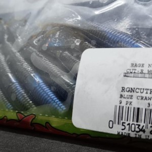 STRIKE KING - Leurres souples Rage Ned Cut-R Worm 3"