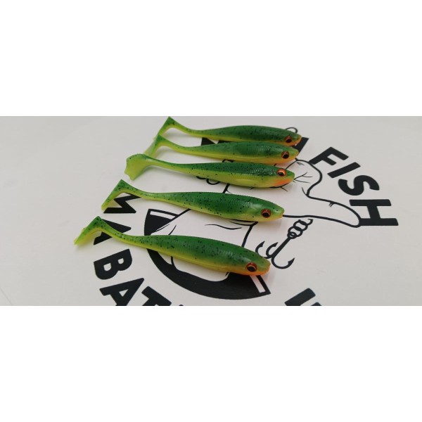 DAIWA - Lot de 5 leurres souples Prorex Duck Fin 9 cm