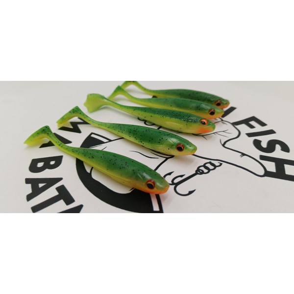 DAIWA - Lot de 5 leurres souples Prorex Duck Fin 9 cm