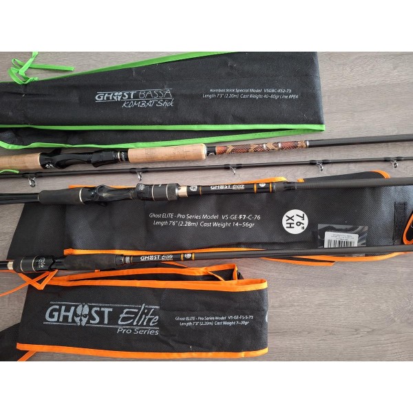VOLKIEN - Canne a peches + moulinet casting
