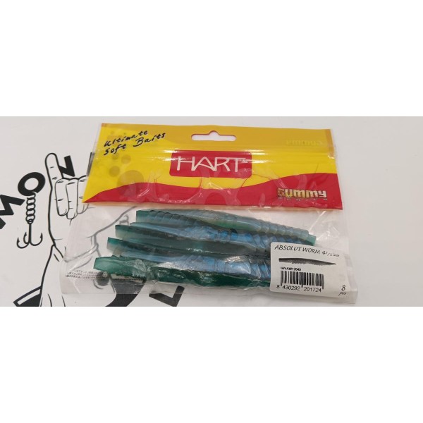 HART - Leurres souples Absolut Worm 4"1/2