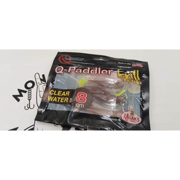 QUANTUM - Leurres souple Q-Paddler 8 cm