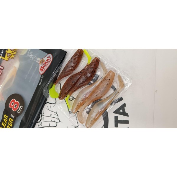 QUANTUM - Leurres souple Q-Paddler 8 cm
