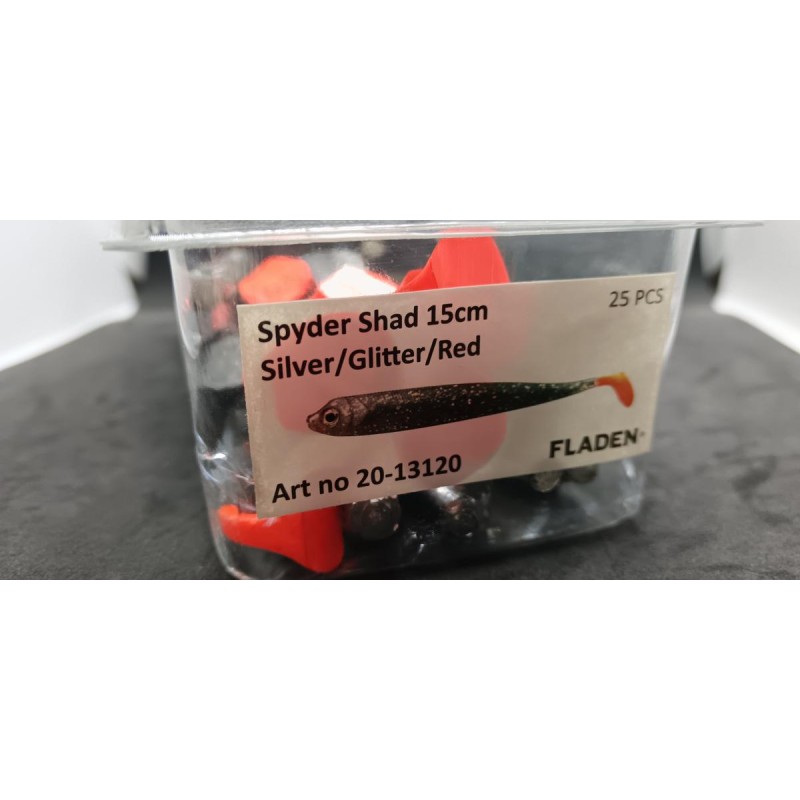 FLADEN - Leurres souples Spyder Shad 15 cm
