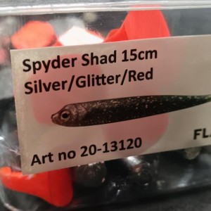 FLADEN - Leurres souples Spyder Shad 15 cm