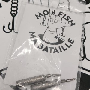 MON FISH MA BATAILLE - Plombs Drop Shot 5g (par 3)