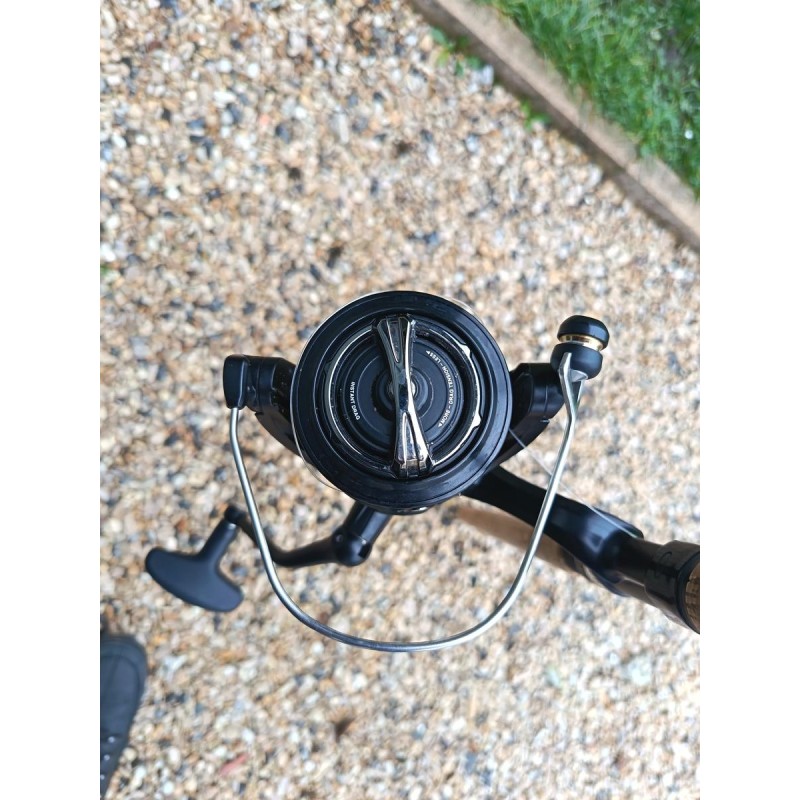 CAPERLAN & SHIMANO - Ensemble carpe 3x cannes 10p full cork + 3x moulinets Shimano ultegra 5500