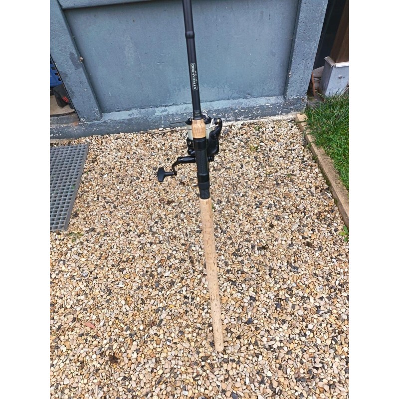 CAPERLAN & SHIMANO - Ensemble carpe 3x cannes 10p full cork + 3x moulinets Shimano ultegra 5500