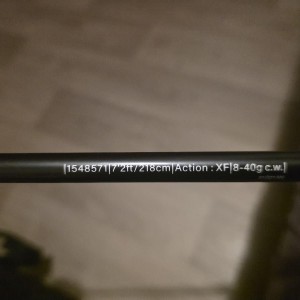 ABU GARCIA - Canne haut de gamme Zenon spinning 2.18m - 8/40g