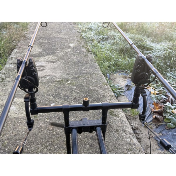 MACK 2 - Batterie complète (Cannes, Moulinets, Rod Pod, Détecteurs, Fourreau)