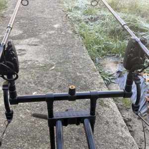 MACK 2 - Batterie complète (Cannes, Moulinets, Rod Pod, Détecteurs, Fourreau)