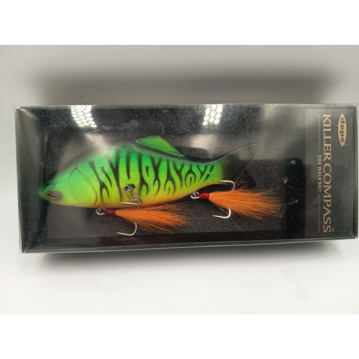 Leurre De Pêche Deps NZ CRAWLER #02 Jet Black - Topwater Japonais - Occasion