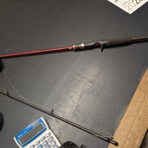 HEARTY RISE - canne casting red shadow 9-46g