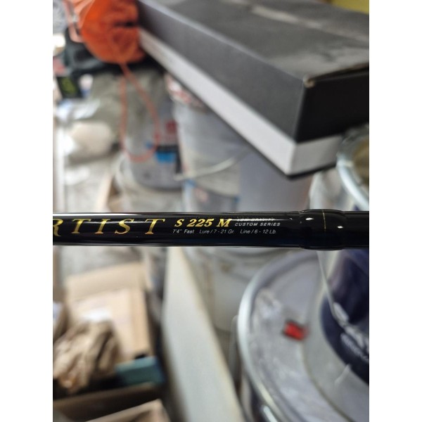 ILLEX - Canne Spinning The Artist X5 S225 M Black Ops 7-21g