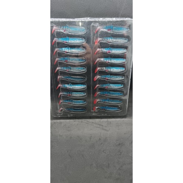 SAVAGE GEAR - Leurres souples Cannibal Shad 6.8 (par 20)