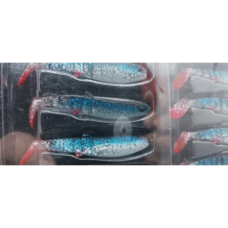 SAVAGE GEAR - Leurres souples Cannibal Shad 6.8 (par 20)