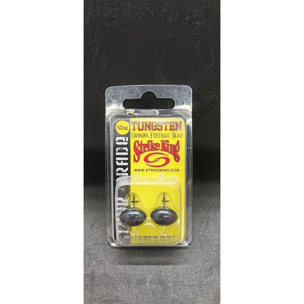 STRIKE KING - Plombs additionnels Swinging Football Head Tungsten 1/2 oz
