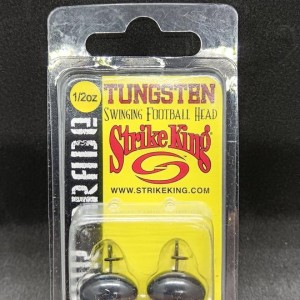 STRIKE KING - Plombs additionnels Swinging Football Head Tungsten 1/2 oz