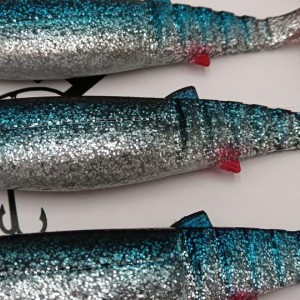 SAVAGE GEAR - Lot de 5 leurres souples Cannibal Shad 15