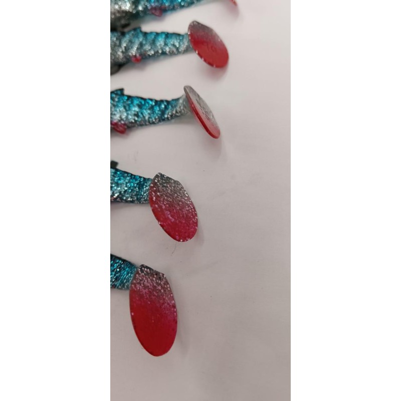 SAVAGE GEAR - Lot de 5 leurres souples Cannibal Shad 10