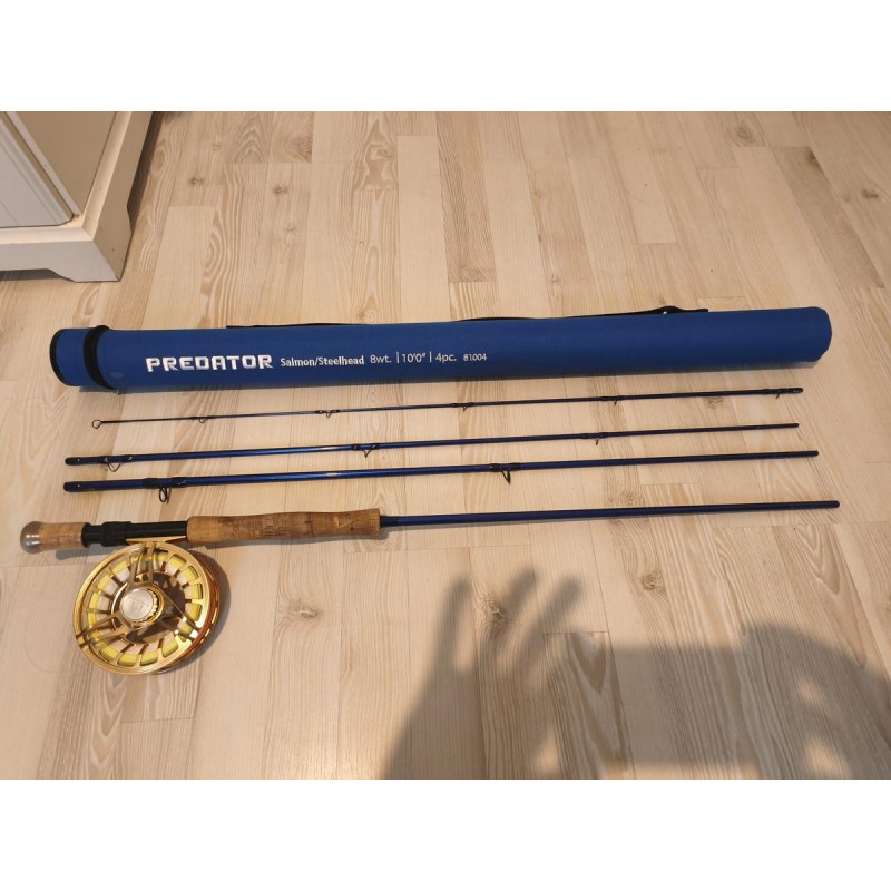MAXCATCH & AVID PRO - Ensemble canne Maxcatch Salmon Steelhead + Moulinet Avid Pro 9/11
