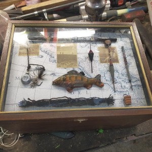 Boîte à pêche vintage