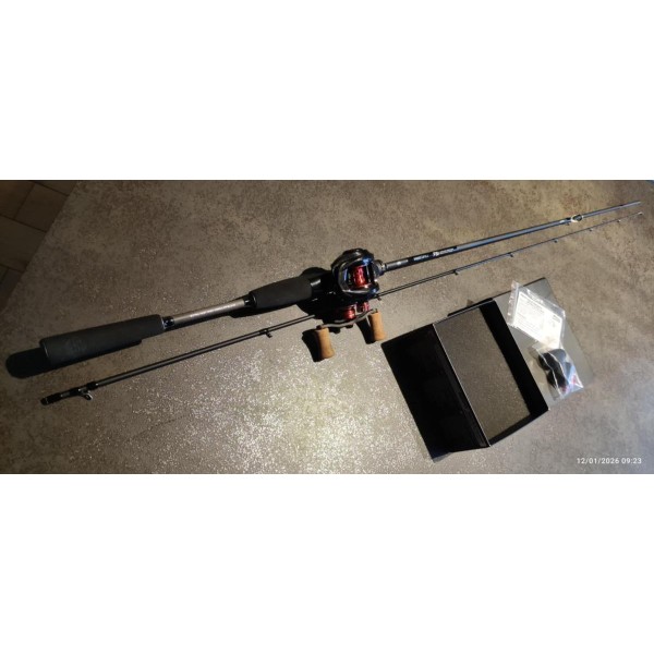 ABU GARCIA - Ensemble casting moulinet REVO MGXtreme + canne FSi Freestyle 2,15 m en 2-12g