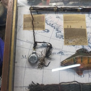 Boîte à pêche vintage