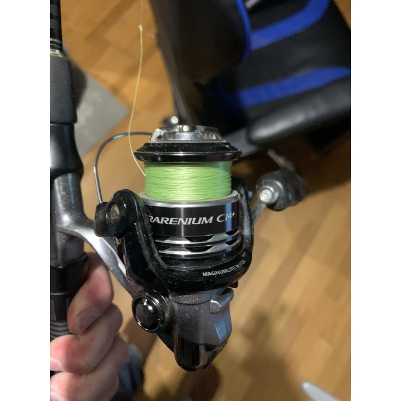 DAIWA & SHIMANO - Ensemble Canne Daiwa Tournament AGS 10-35g + Moulinet Shimano rarenium ci4+ 1000FD