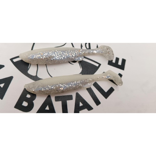 SAVAGE GEAR - Lot de 5 leurres souples LB 3D Fat Minnow T-Tail 7.5