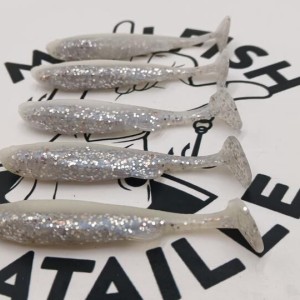SAVAGE GEAR - Lot de 5 leurres souples LB 3D Fat Minnow T-Tail 7.5